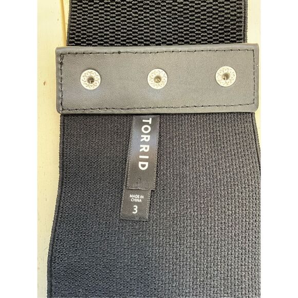 Torrid Black Lace-Up Belt - Picture 9 of 12